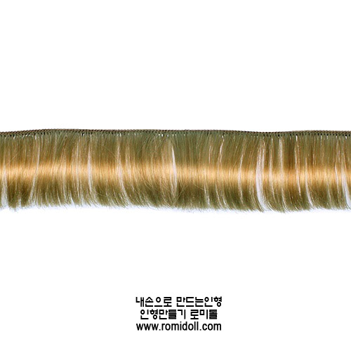 롤머리 - 천연갈색 (세로5cm, 고열사)