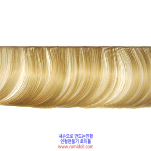 롤머리 - 밝은갈색 (세로10cm, 고열사)