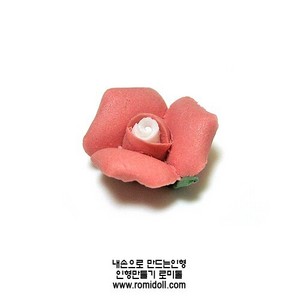 점토장미 - 진분홍색