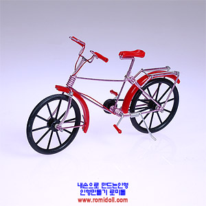 인형 자전거(빨강색)